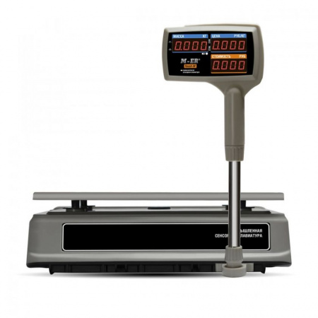 Весы торговые M-ER 328АСРХ-15.2  LED,Touch-M/ RS232, USB
