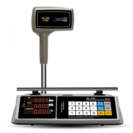 Весы торговые M-ER 328АСРХ-15.2  LED,Touch-M/ RS232, USB